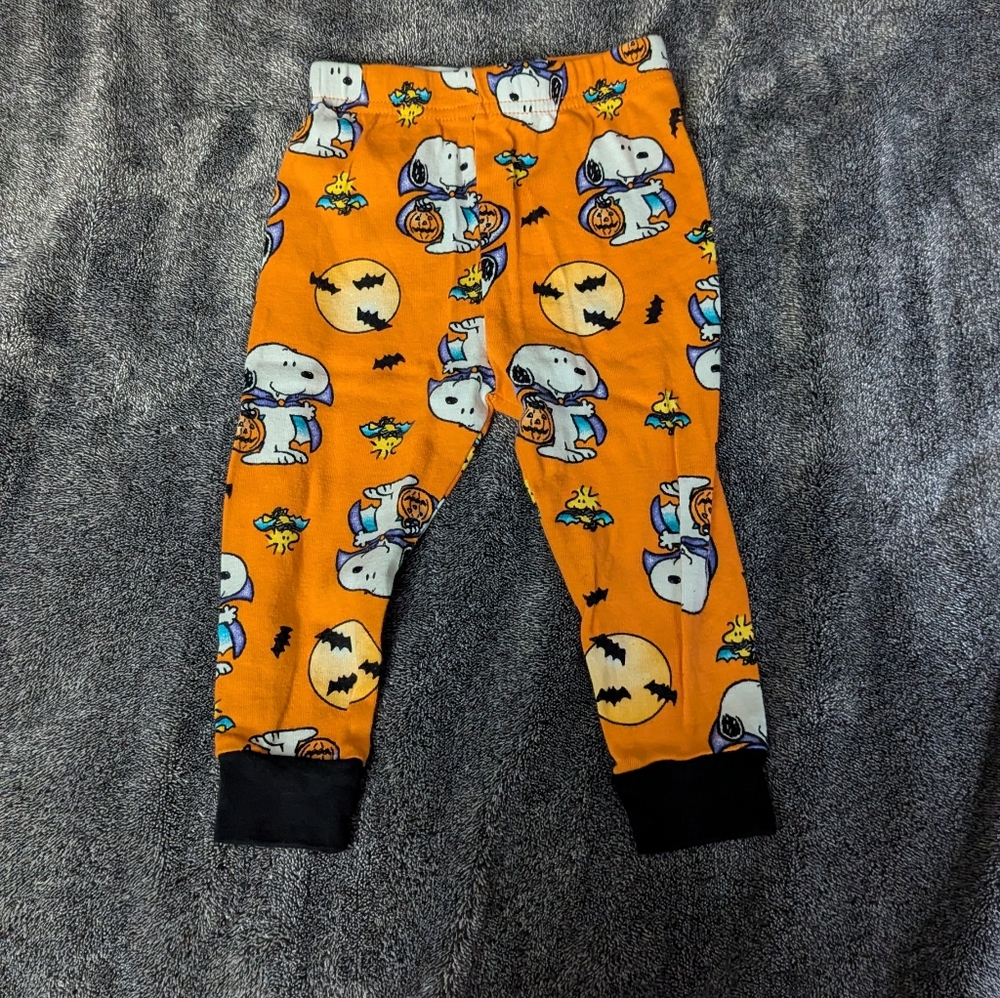 Snoopy Halloween sleep pants size 2 T